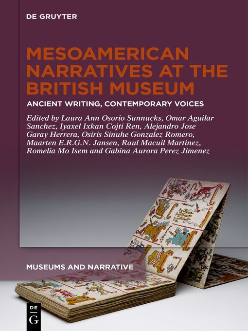 Title details for Mesoamerican Narratives at the British Museum by Laura Ann Osorio Sunnucks - Available